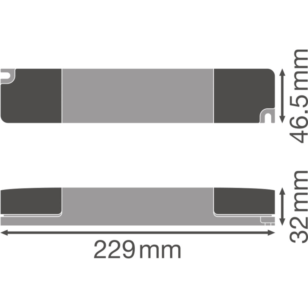 Transformador LED Ledvance EC Superior DR DALI-SUP-45/220-240/24