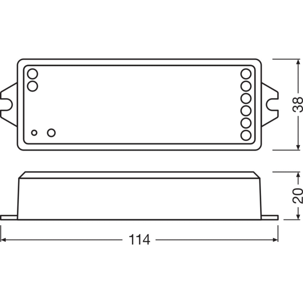 Controlador LEDVANCE EC LC RF 24V RGBW/TW