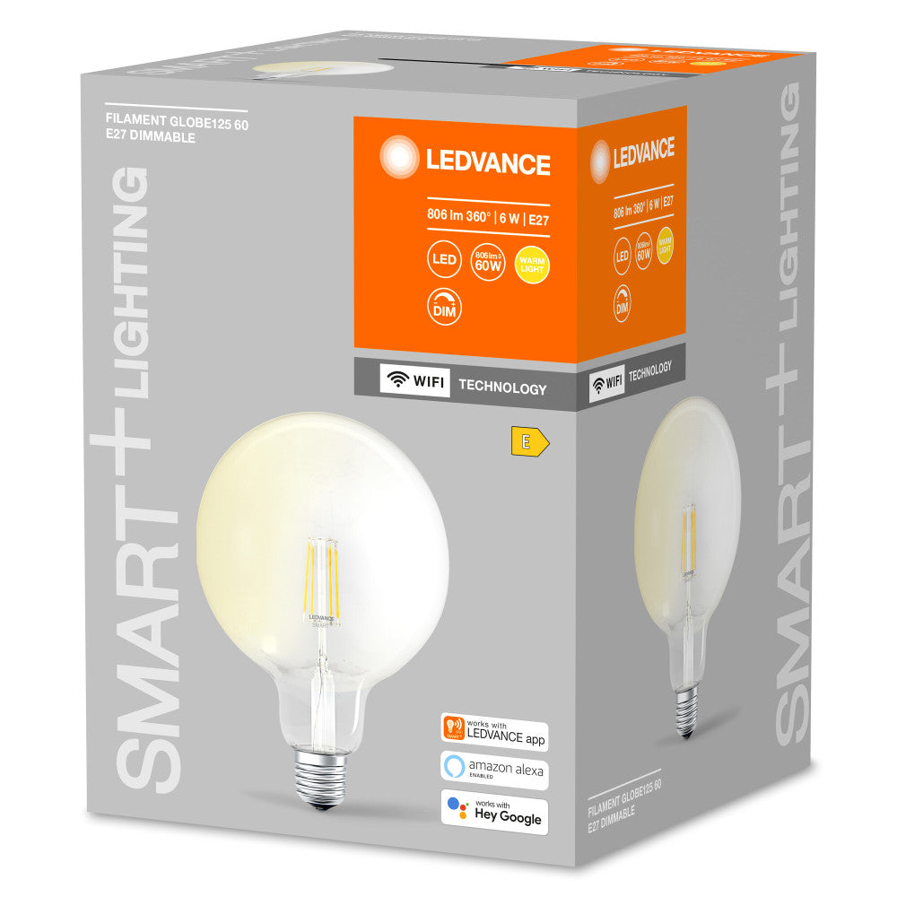 Lâmpada LED Ledvance "SMART" E27 6W 806Lm 2700K 300º IP20 Regulável