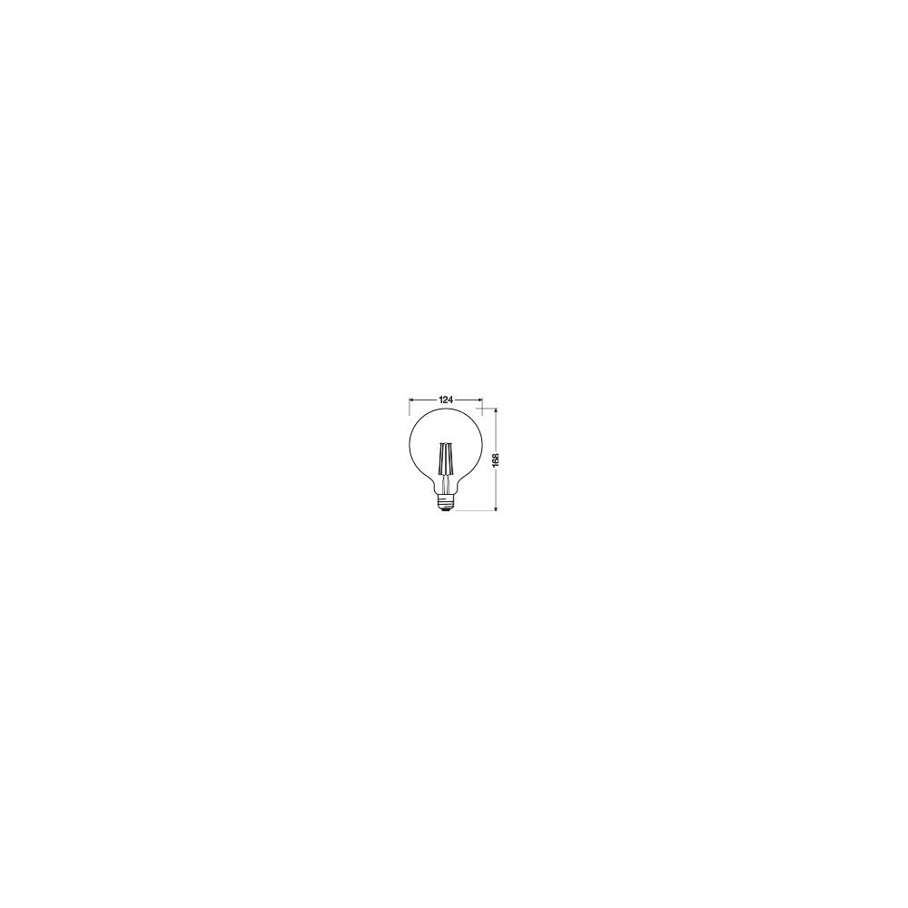 Lâmpada LED Ledvance "SMART" E27 6W 806Lm 2700K 300º IP20 Regulável