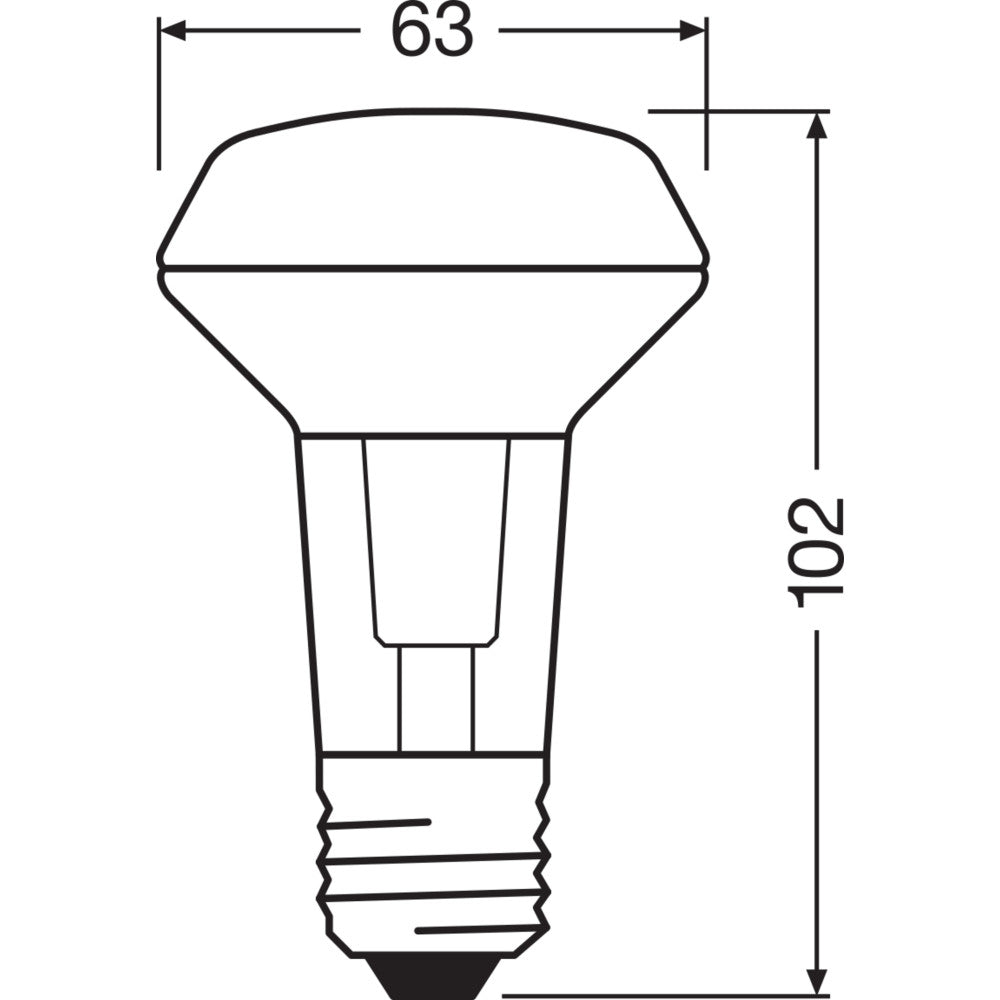 Ledvance/Osram Lâmpada Foco LED E27 2.6W 210Lm 2700K 36º IP20