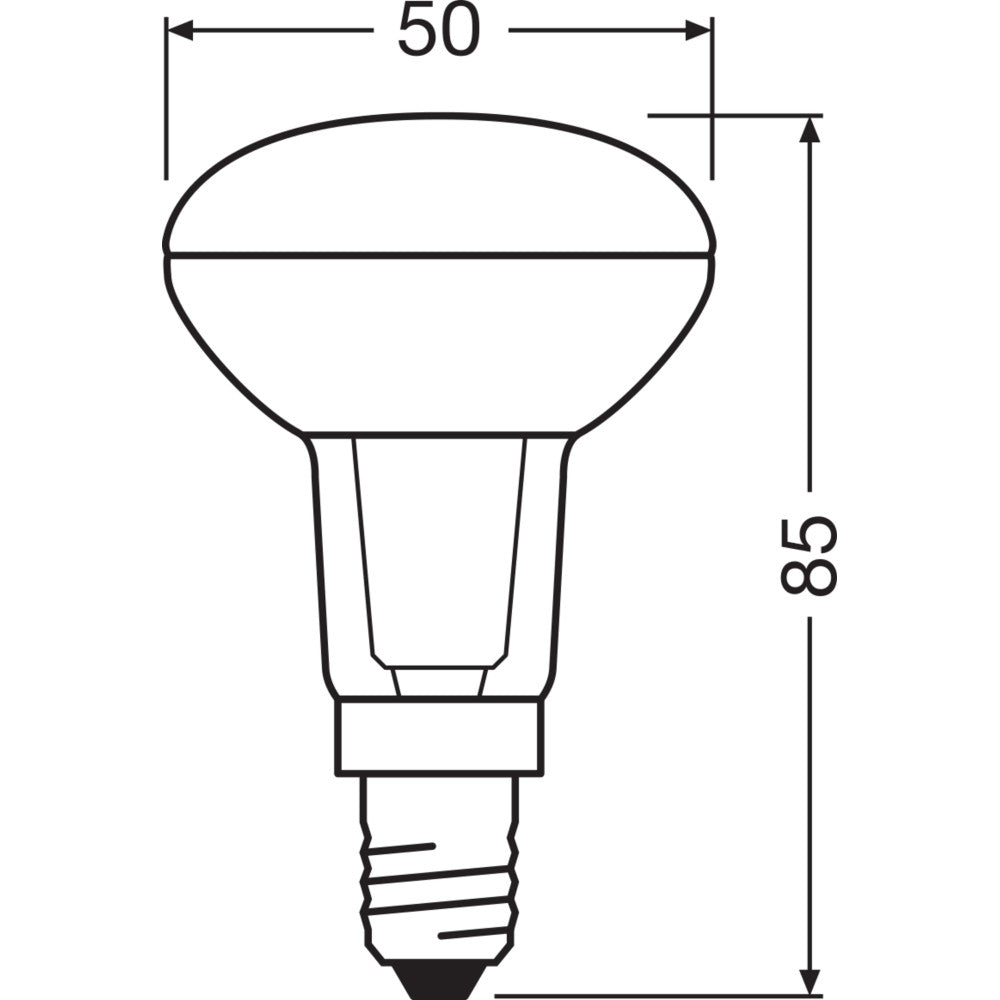 Ledvance/Osram Lâmpada Foco LED E14 1.5W 110Lm 2700K 36º IP20