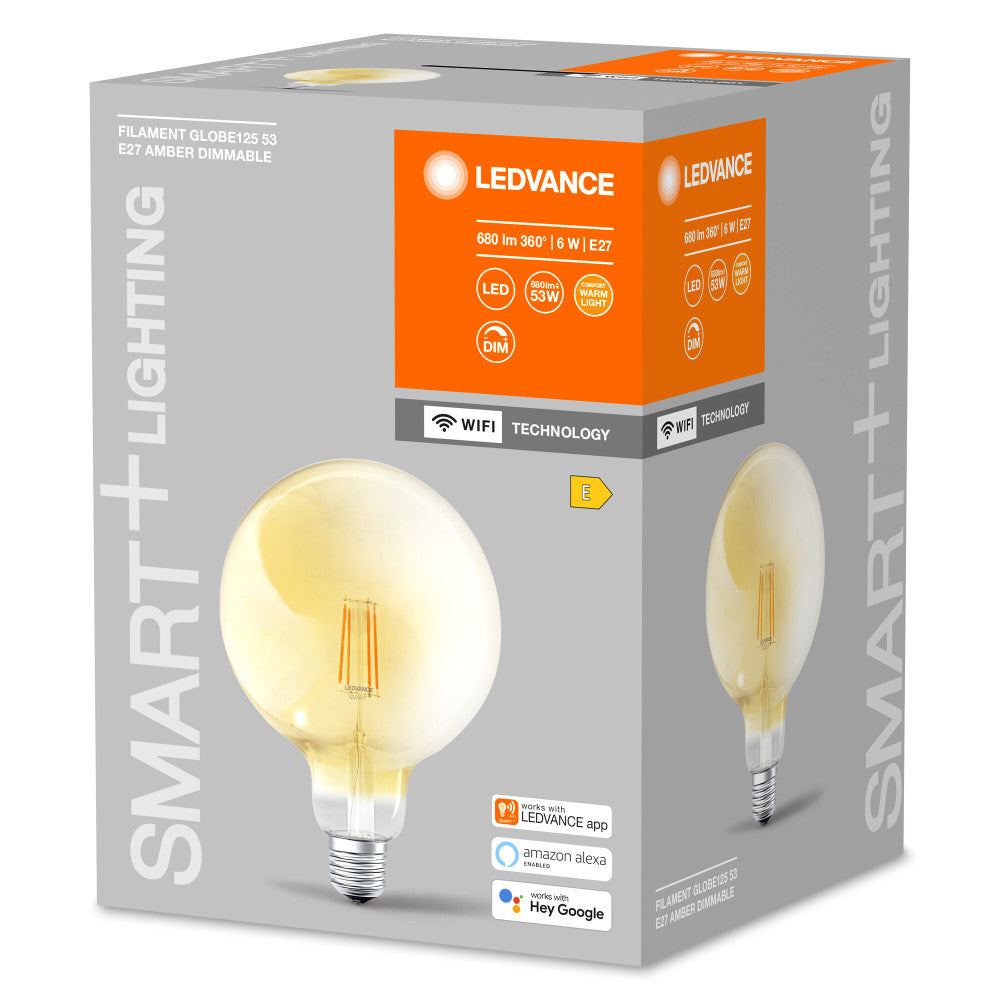 Lâmpada LED Ledvance "SMART" E27 6W 680Lm 2400K 300º IP20 Regulável