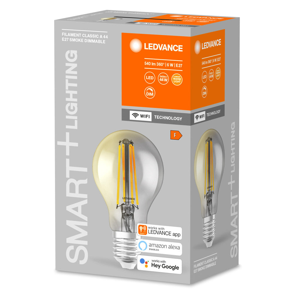 Lâmpada LED Ledvance "SMART" E27 6W 540Lm 2500K 300º IP20 Regulável