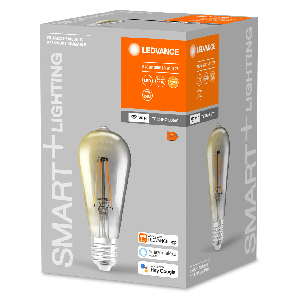 Lâmpada LED Ledvance "SMART" E27 6W 540Lm 2500K 300º IP20 Regulável
