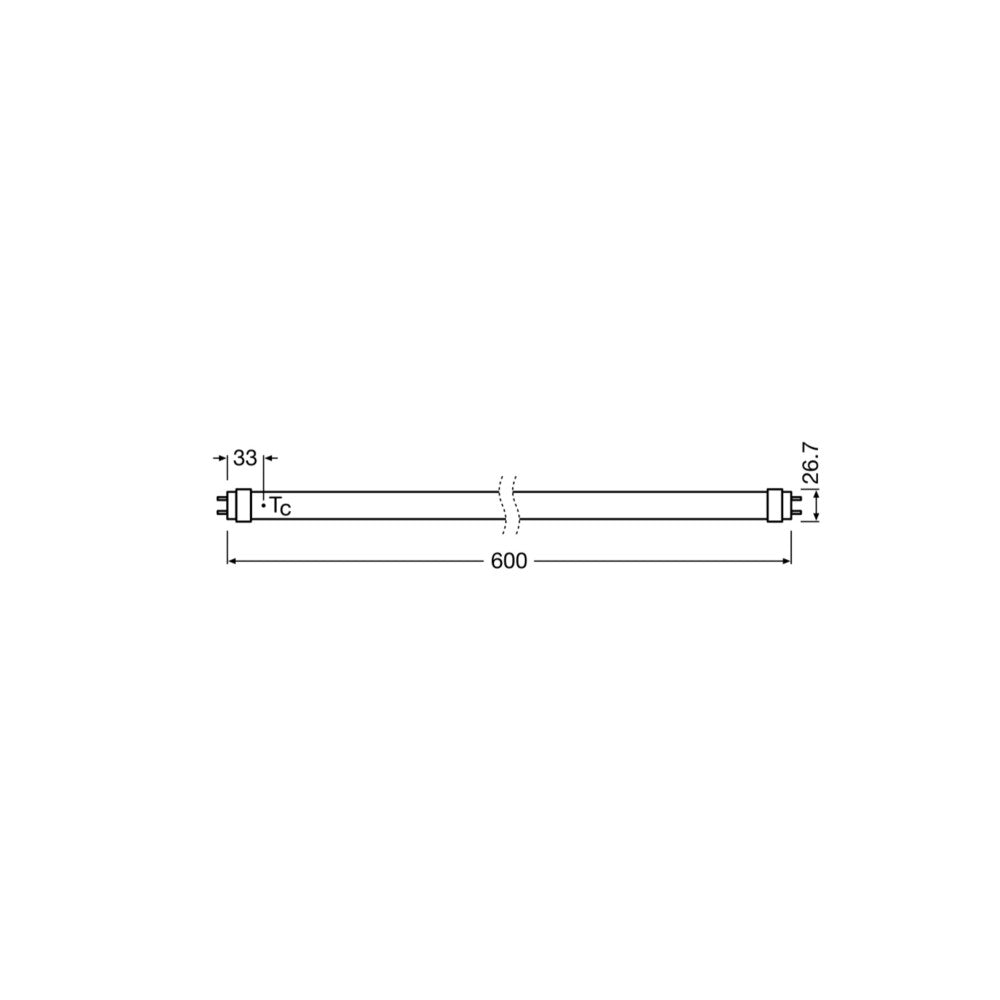 Ledvance Tubo LED "SMART" G13 18W 2300Lm 2700…6500K 160º IP20 Regulável