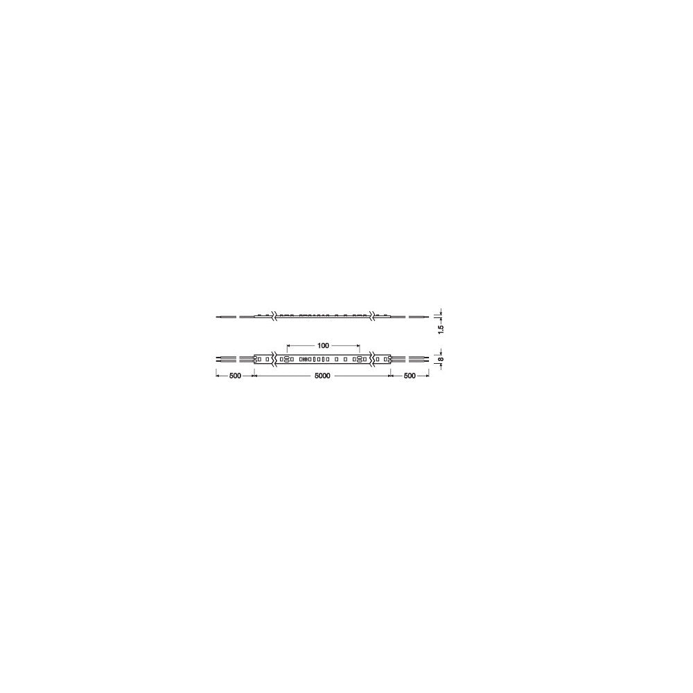 Ledvance EC Value LS V-500/830/5 Faixa LED regulável