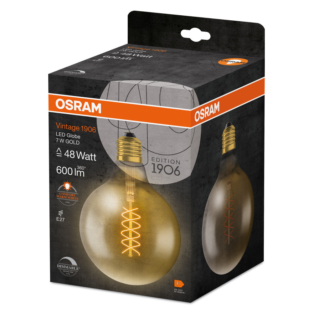Lâmpada LED Ledvance/Osram "Clássica" E27 7W 600Lm 2200K 320º IP20 Regulável