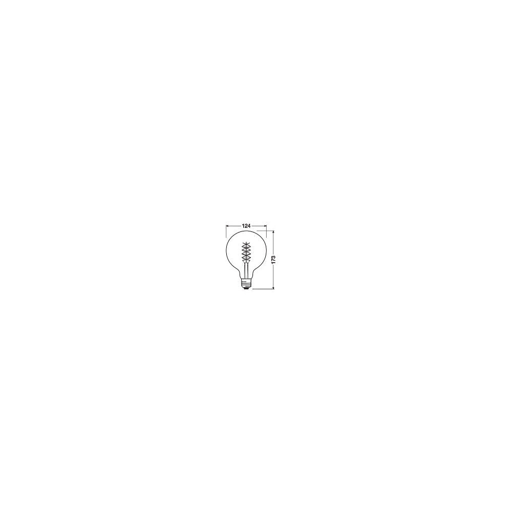 Lâmpada LED Ledvance/Osram "Clássica" E27 7W 600Lm 2200K 320º IP20 Regulável