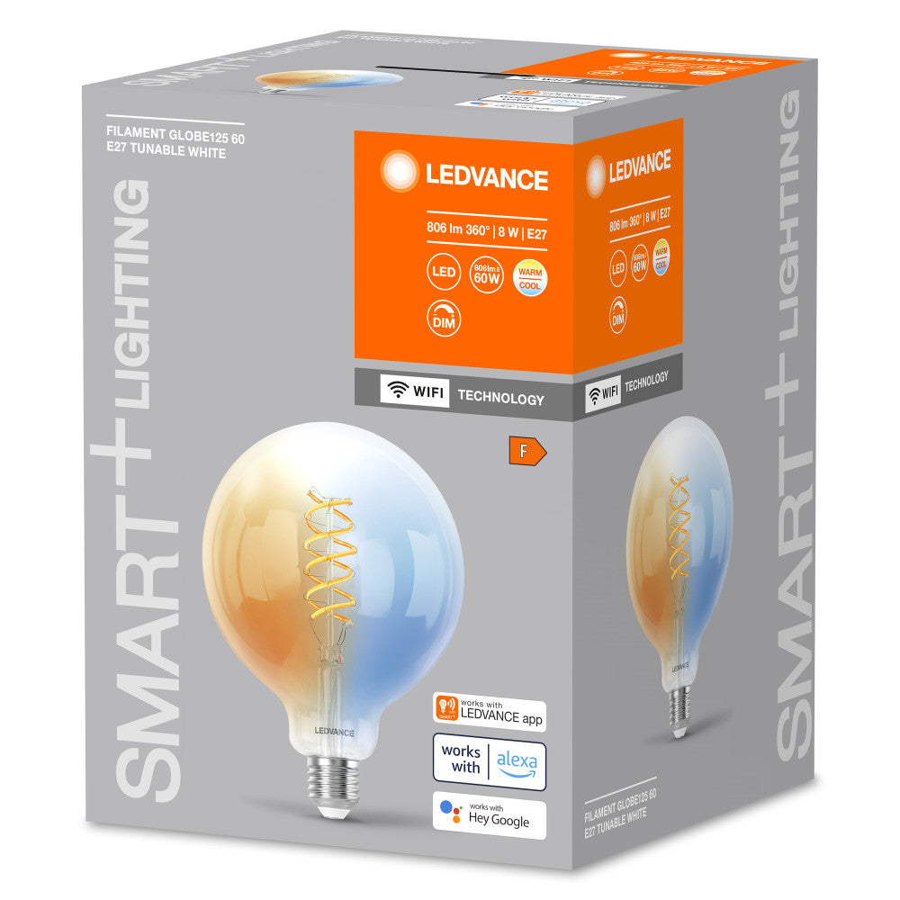 Lâmpada LED Ledvance "SMART" E27 8W 806Lm 2700…6500K 320º IP20 Regulável