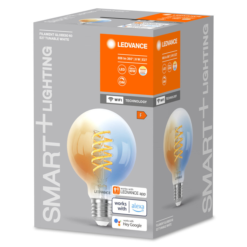 Lâmpada LED Ledvance "SMART" E27 8W 806Lm 2700…6500K 320º IP20 Regulável