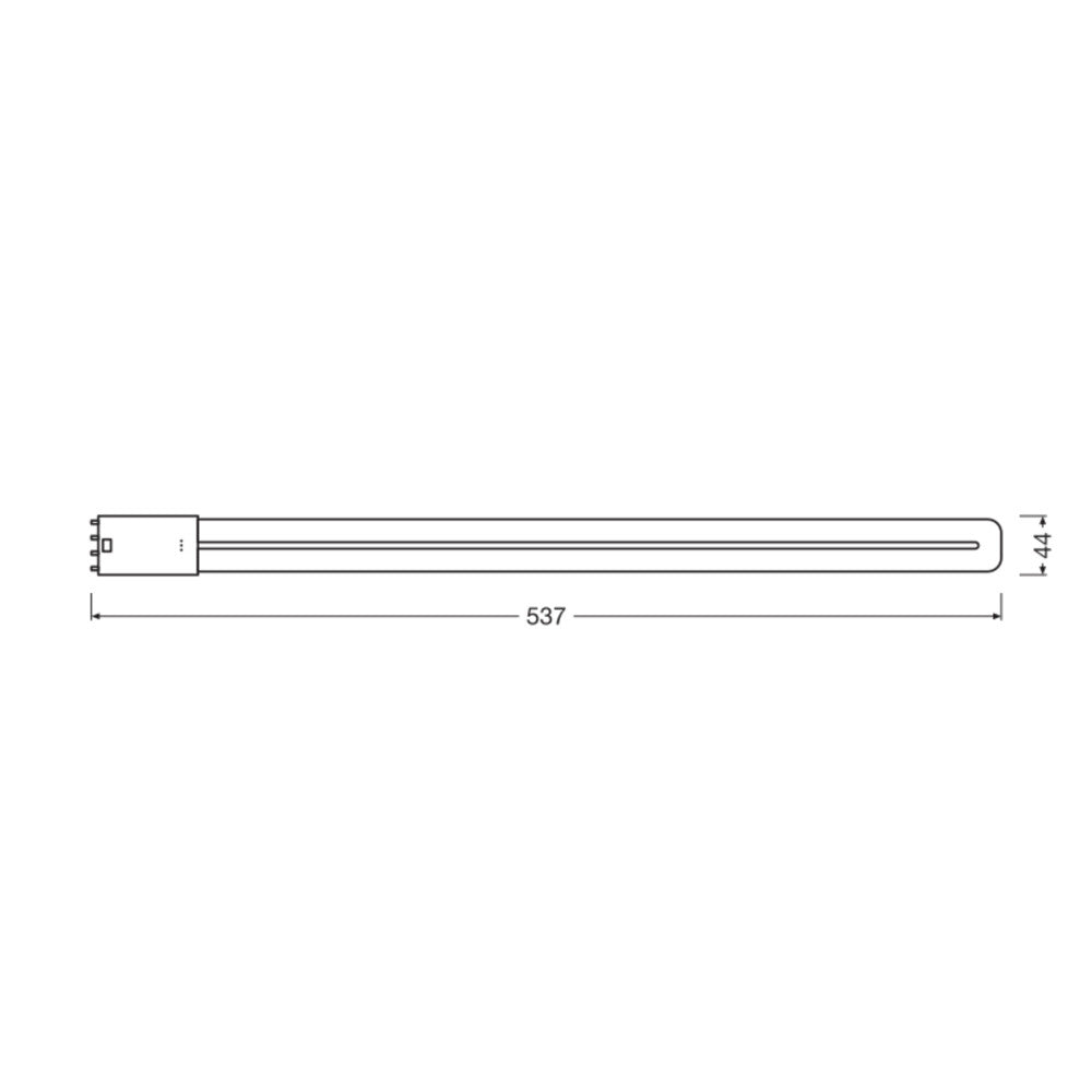 Ledvance/DULUX 2G11 Lâmpada LED 25W 2950Lm 3000K 140º IP20