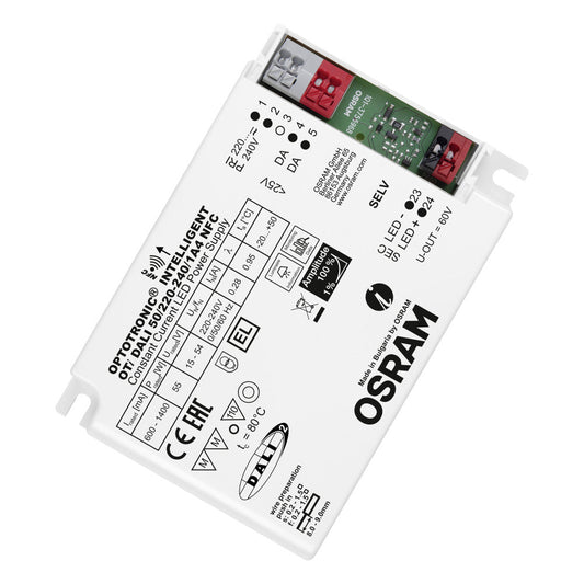 Transformador LED Osram OTI DALI 50/220-240/1A4 NFC