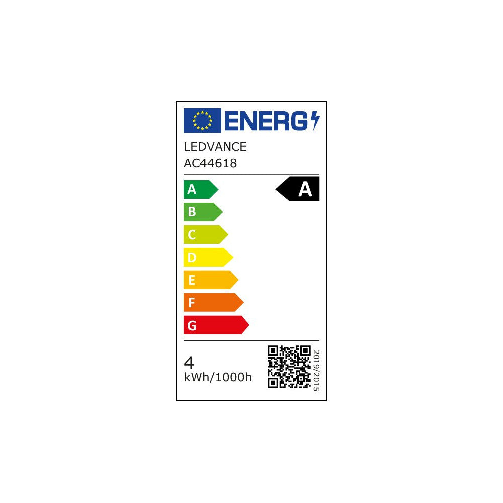 Lâmpada LED Ledvance/Osram "Clássica" E27 3.8W 806Lm 3000K 320º IP20