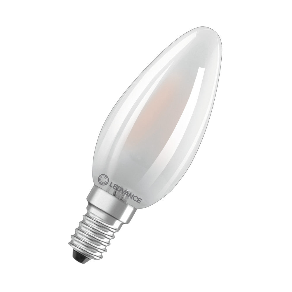 Lâmpada LED Ledvance/Osram "Clássica" E14 2,5W 250Lm 2700K 300º IP20