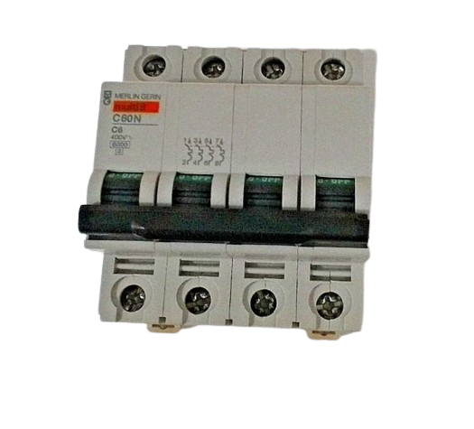 Disjuntor C60N 4P 20A CURVA D 6/10 KA MERLIN GERIN #24689