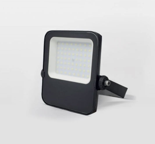 Projetor LED Slim Preto -3000K-  MaxLed
