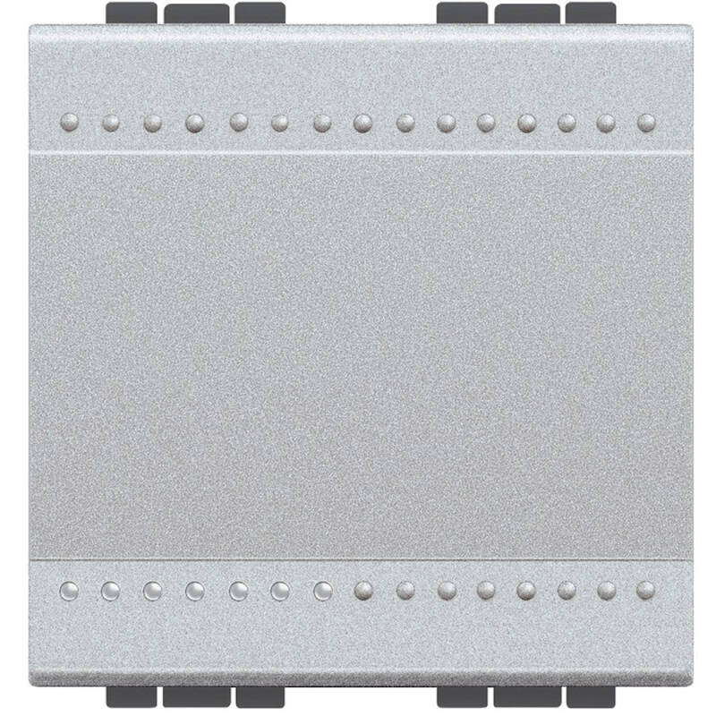 Mecanismo Interruptor de Cruzamento 2 Módulos 16AX Borne Terminal de Parafuso BTicino Living Light NT4004M2N