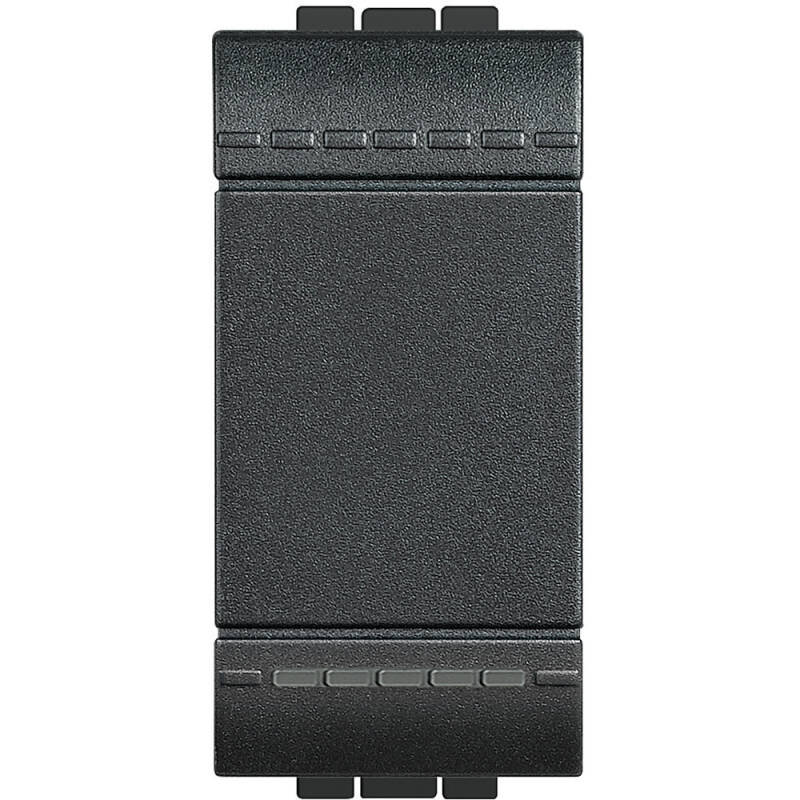 Mecanismo Interruptor Singular 1 Módulo 16A Borne Auto BTicino Living Light L4001A