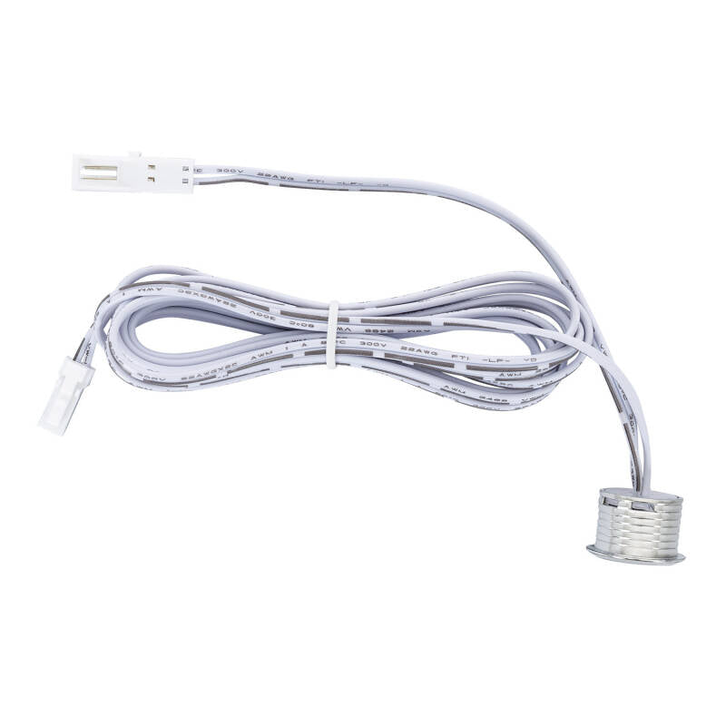 Mini Interruptor Tátil Regulável Encastrável para Fita LED 12/24V DC