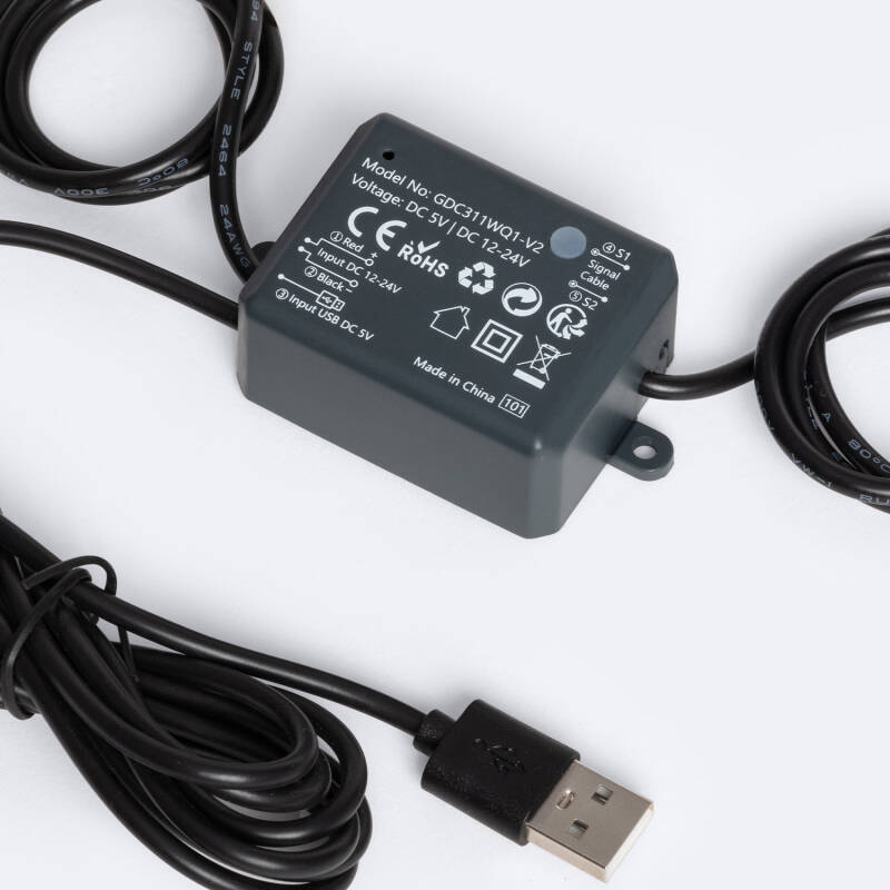 Módulo Abertura de Portas de Garagem com Sensor RF WiFi TUYA