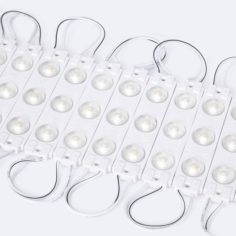 Módulo LED 20 Peças 40W IP65 220V AC para Cartazes Publicitários 2.5m