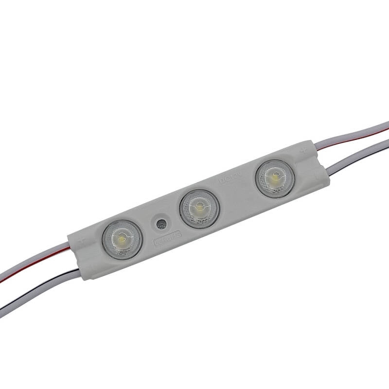 Módulo LED 20 Peças 24W IP65 12V DC para Cartazes Publicitários 2.5m