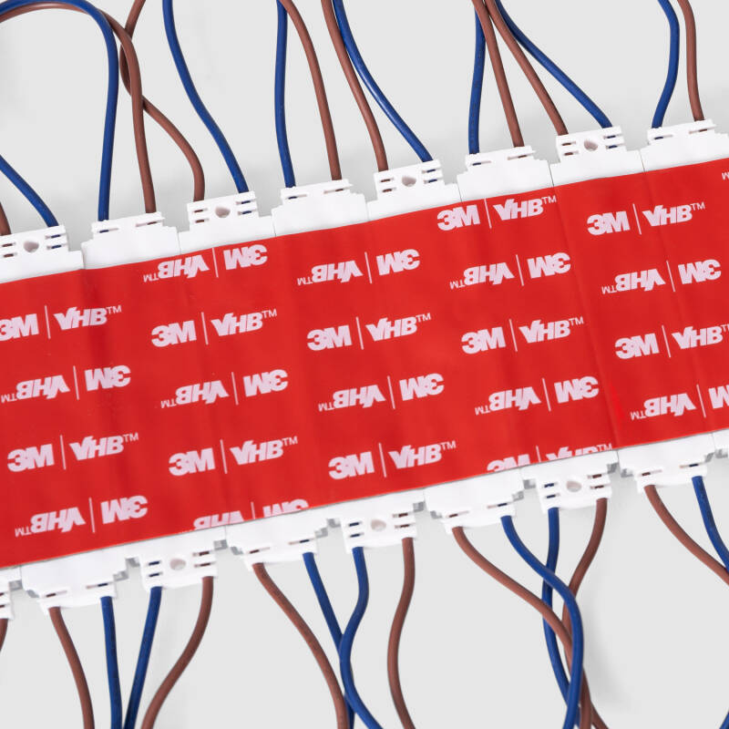 Módulo LED Pro 50 Peças 75W IP67 220V AC para Cartazes Publicitarios