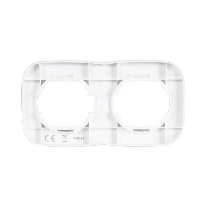 Moldura 2 Módulos para Mecanismos Classic Round