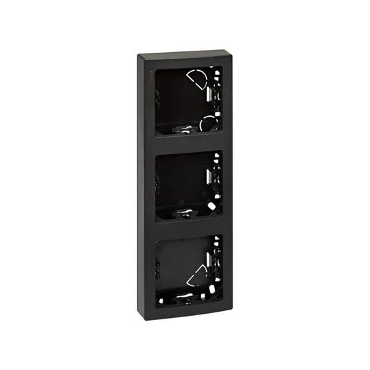 Moldura com Base para 3 Elementos Verticais SIMON 73 LOFT 73631