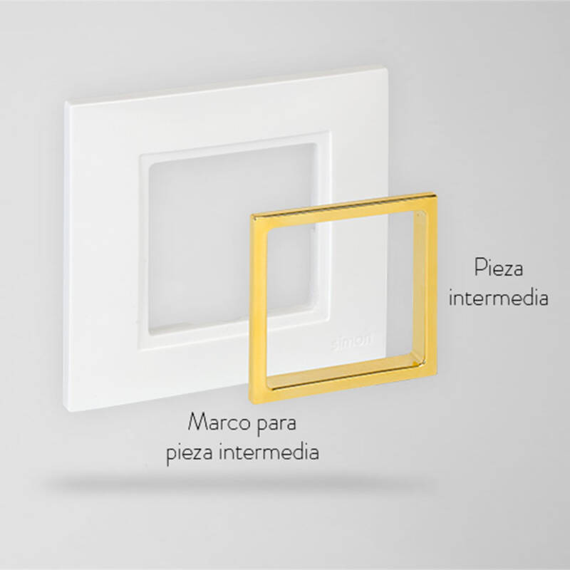 Moldura com Peça Intermediária de 1 Elemento SIMON 27 Play
