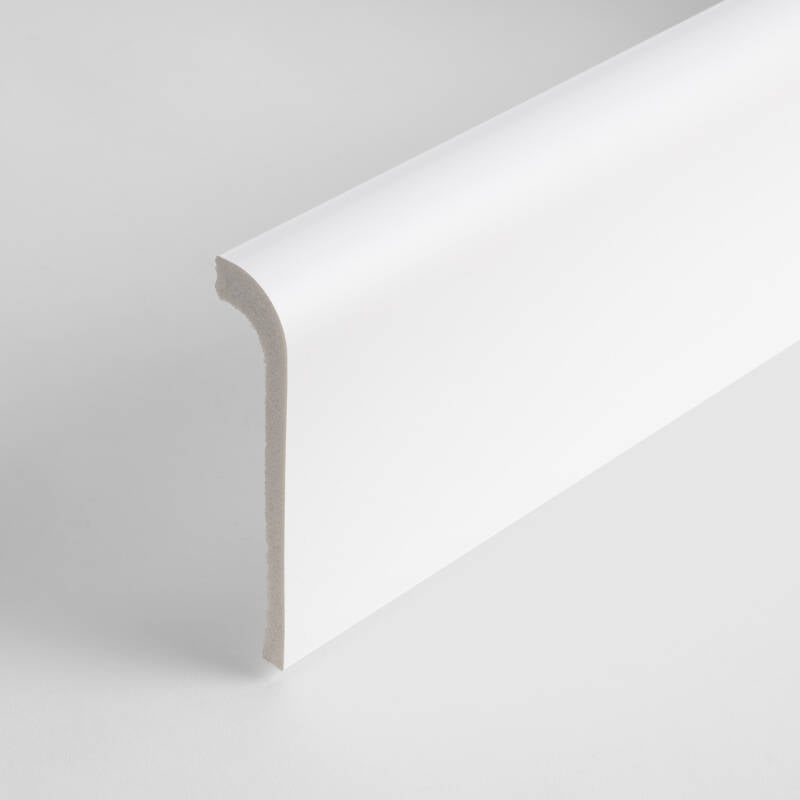 Moldura Rodapé Passa Cabos 2m Bend