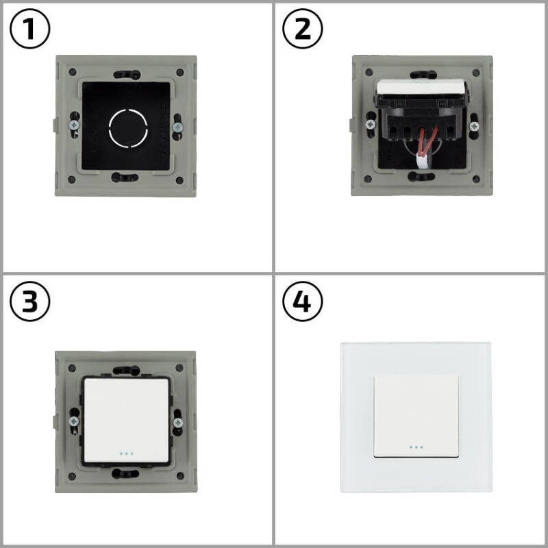 Moldura PC 4 Módulos Modern
