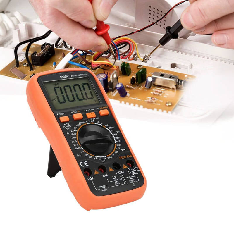 Multímetro Digital Básico Multi Tester 1000V AC/DC 20A AC/DC