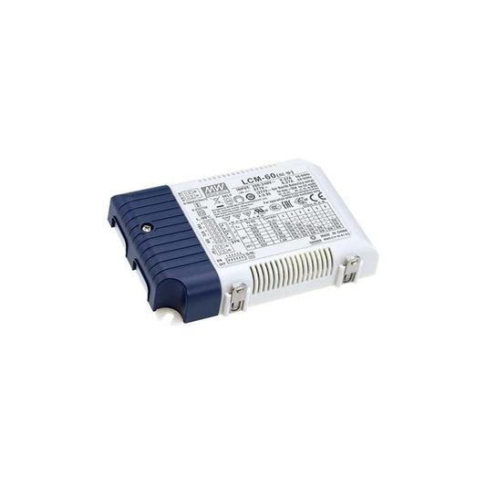 Lcm-60U LED Driver Meanwell Em: 90-132Vac Fora: 2-90Vdc Potência Constante 500-1400Ma 50W Pfc Ajustável 0-10V-Pwm-Res