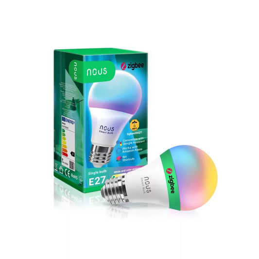 Nous P3Z smart Tuya Zigbee RGB lâmpada (E27 socket)