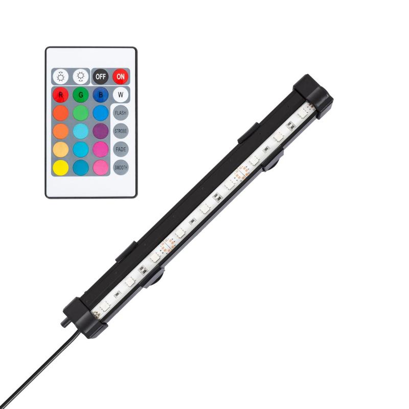 Oxigenagor Aquário com Luz LED RGBW 3W IP68 com Comando