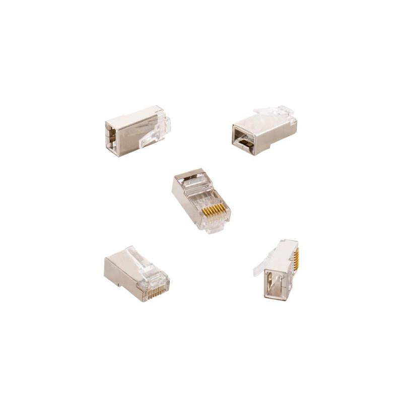 Pack 100 Unidades RJ45 FTP Blindado