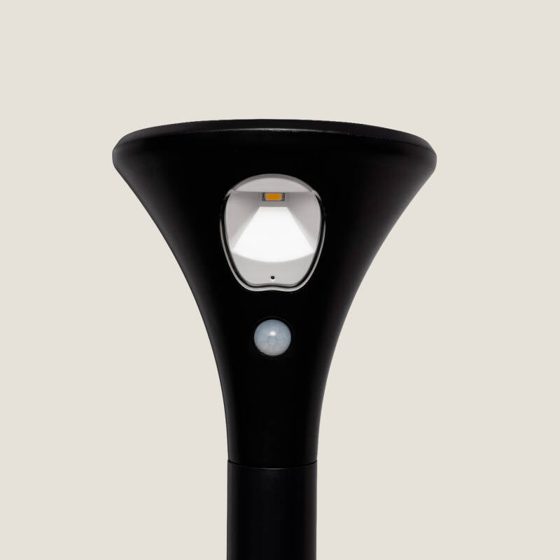 Pack 2 Balizas Solar Exterior LED com Espeto de Pé 60cm com Detector de Movimento