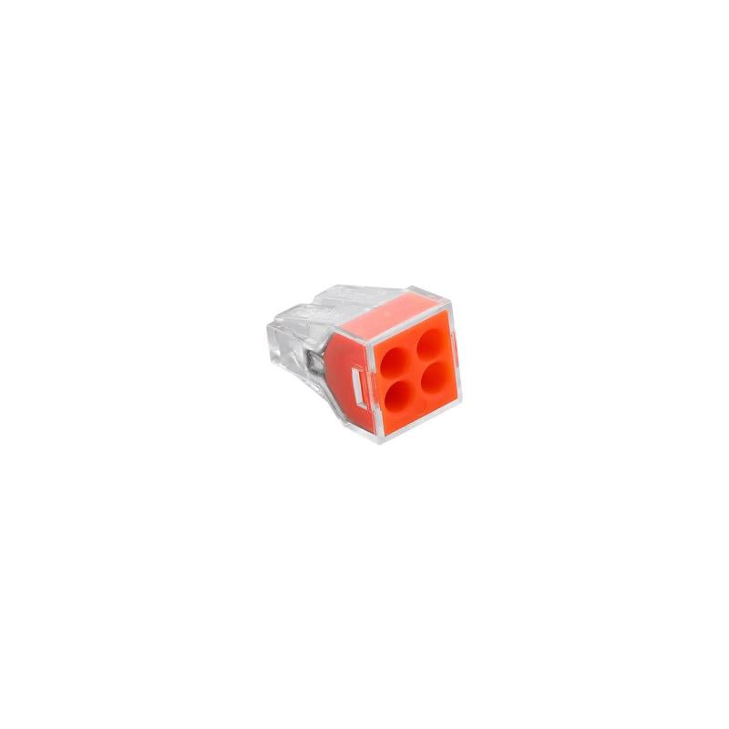 Pack 20 Conectores Rápido 4 Entradas 0.75-2.5 mm²
