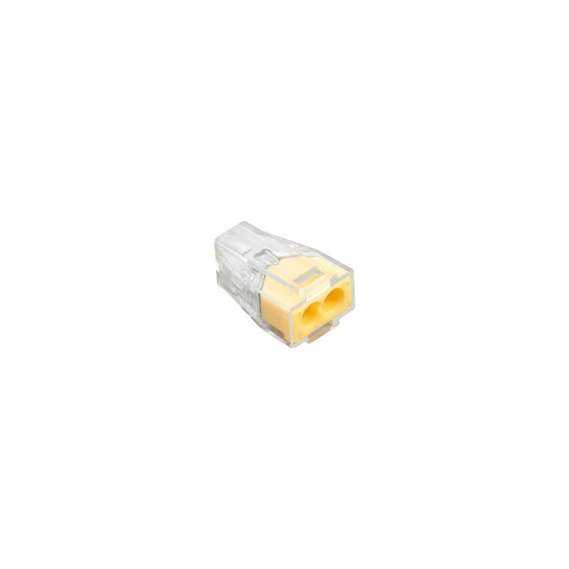 Pack 20 Conectores Rápidos 2 Entradas 0.75-2.5 mm²