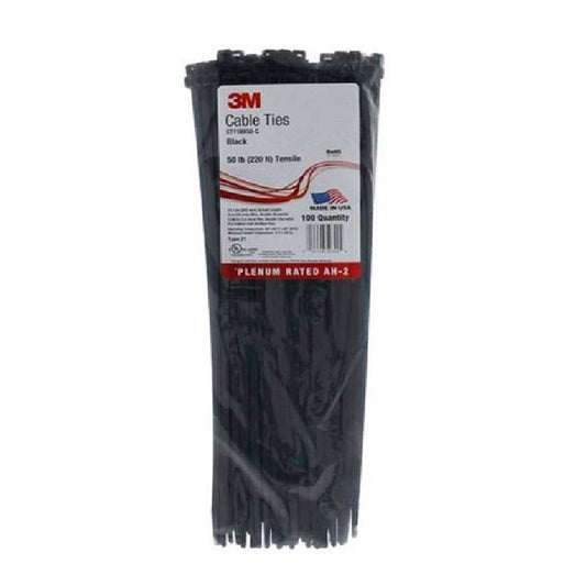 Pack Abraçadeiras para Exterior Scotchflex 3M FS 280 BWC C-C 3,5mm x 280 mm (100 Uds) 3M-7000035294-CC