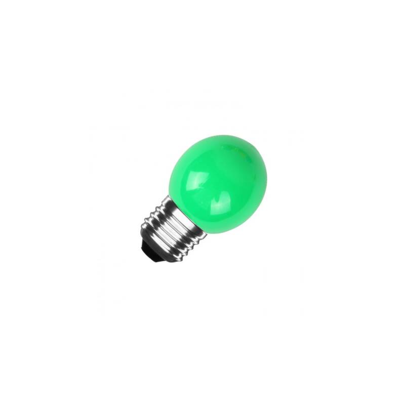 Pack de 4 Lâmpadas LED E27 3W 300 lm G45 Verde