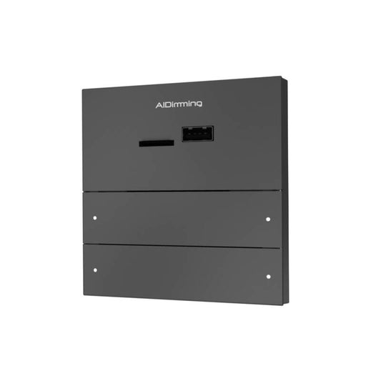 Painel de Escenários DALI AIDimming PE-XC4 com 4 Botões Táctis em Alumínio