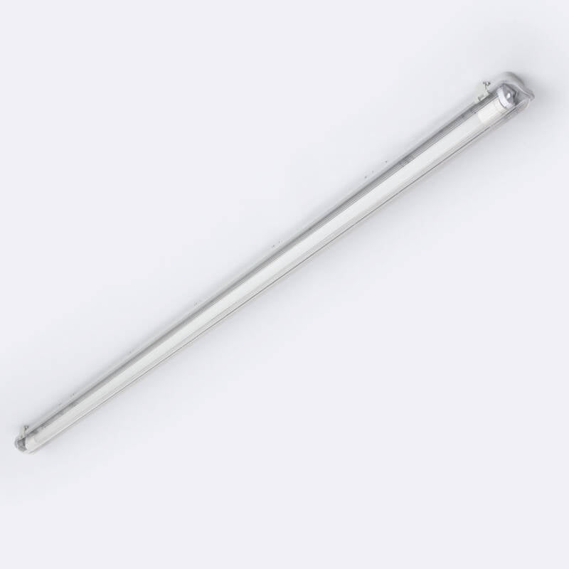 Armadura Hermética 150cm IP65 com Tubo LED Vidro 22W 140lm/W
