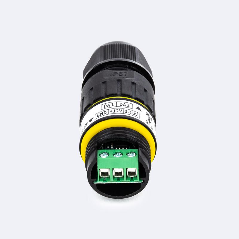 Passarela Conversor DALI 1-10V 3 Fios para Iluminação Industrial IP67 LF-SCD010B