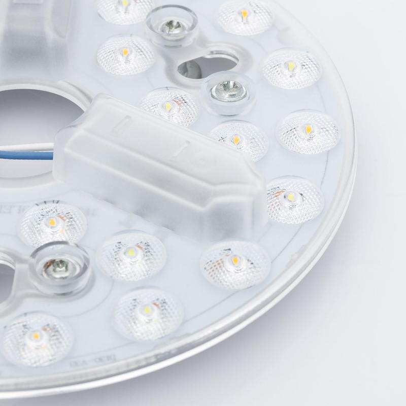 Peça de Reposição Luz para Ventoinha de Teto LED 15W 220V CCT Seleccionável PCB com Íman