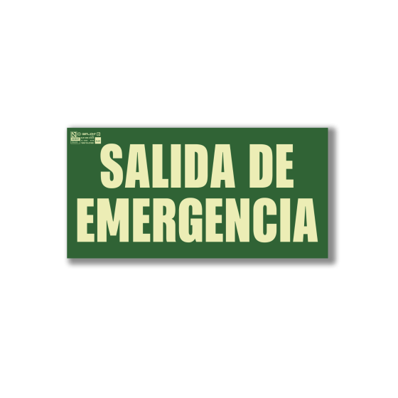 Adesivo Saída Emergência - Sinalização LED Homologada