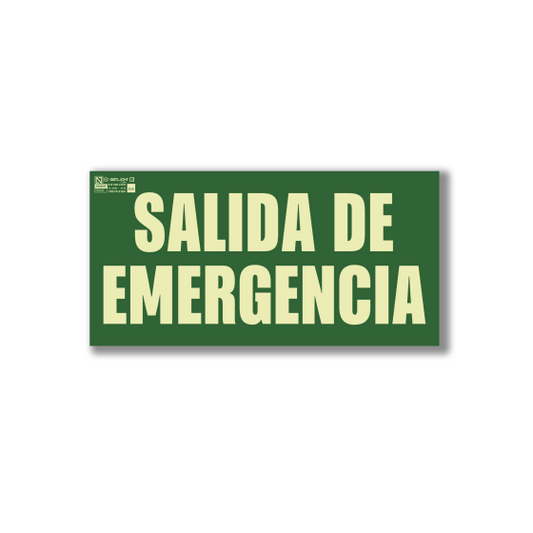 Adesivo Saída Emergência - Sinalização LED Homologada