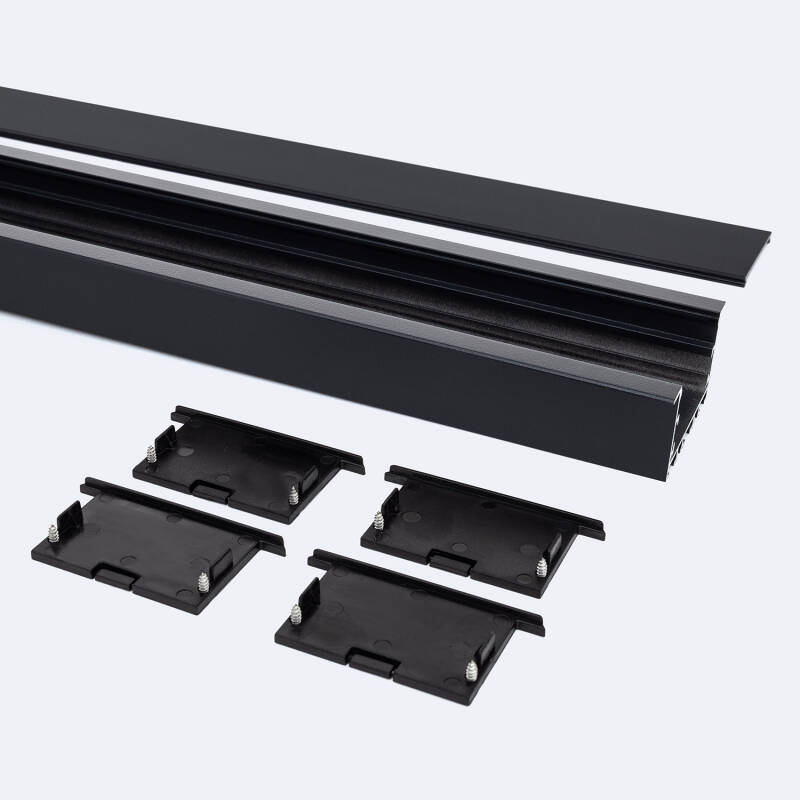 Perfil Alumínio Encastrável XL para Fitas LED até 45 mm com Tampa Continua
